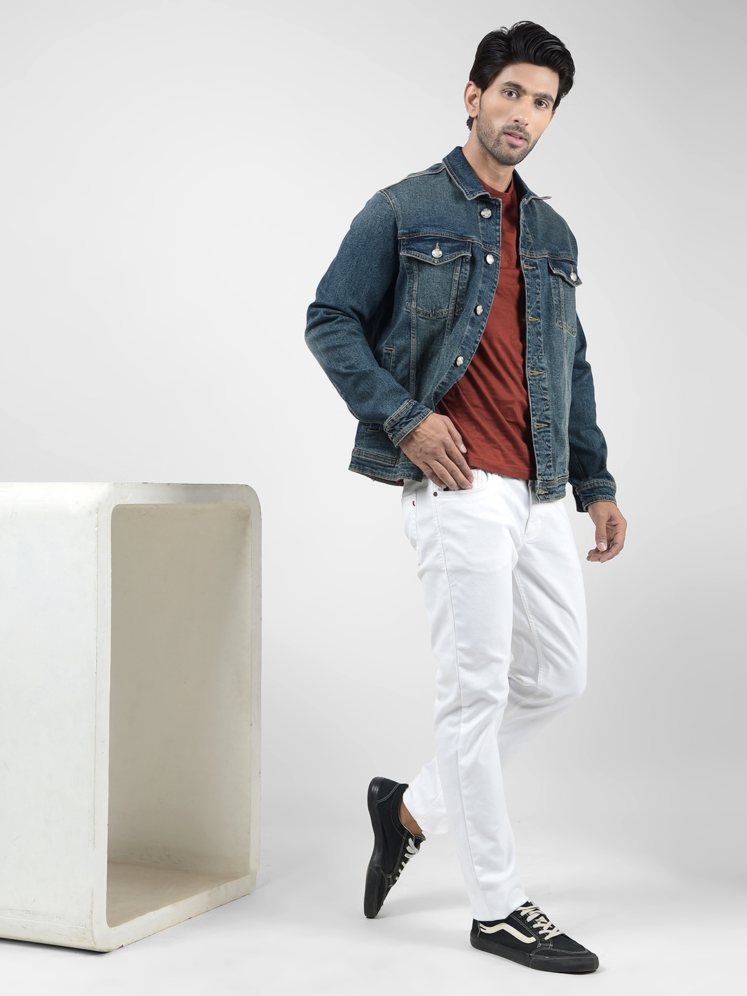 Numero Uno Men Solid Blue Jacket